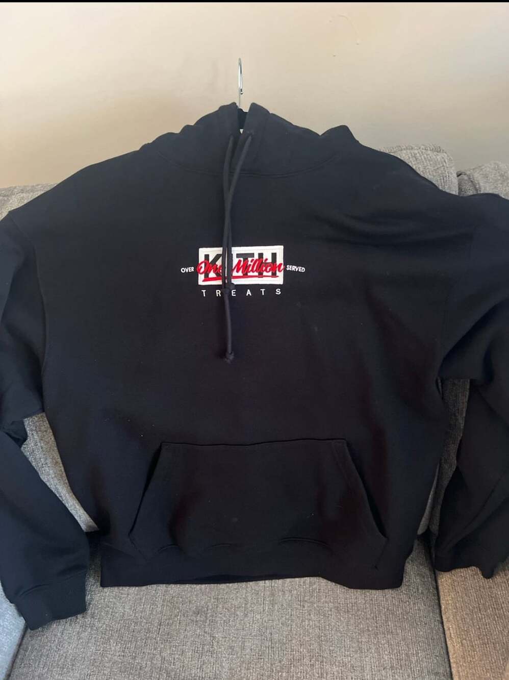 Kith Treats One Million Served Hoodie Size S Black